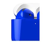 Merlin Craft Customized Apple Airpods 4 Blue Glossy Apple Products "BAE" Charm Bracelet 5