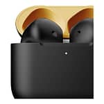 Merlin Craft Customized Apple Airpods 4 Combo Black Gold Apple Products "BAE" Charm Bracelet 5