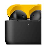 Merlin Craft Customized Apple Airpods 4 Combo Black Yellow Apple Products "BAE" Charm Bracelet 5