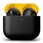 Merlin Craft Customized Apple Airpods 4 Combo Black Yellow Apple Products "BAE" Charm Bracelet 4