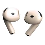 Merlin Craft Customized Apple Airpods 4 Desert Titanium Apple Products "BAE" Charm Bracelet 6