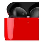 Merlin Craft Customized Apple Airpods 4 Dual Red Apple Products "BAE" Charm Bracelet 5