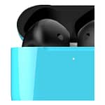 Merlin Craft Customized Apple Airpods 4 Dual Turquoise Apple Products "BAE" Charm Bracelet 5