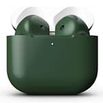Merlin Craft Customized Apple Airpods 4 Green Matte Apple Products "BAE" Charm Bracelet 4
