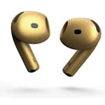 Merlin Craft Customized Apple Airpods 4 Metallic Gold Apple Products "BAE" Charm Bracelet 6
