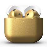 Merlin Craft Customized Apple Airpods 4 Metallic Gold Apple Products "BAE" Charm Bracelet 4