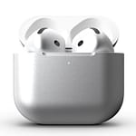 Merlin Craft Customized Apple Airpods 4 Metallic Silver Apple Products "BAE" Charm Bracelet 4