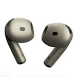 Merlin Craft Customized Apple Airpods 4 Natural Titanium Apple Products "BAE" Charm Bracelet 6