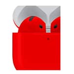 Merlin Craft Customized Apple Airpods 4 Red Glossy Apple Products "BAE" Charm Bracelet 5