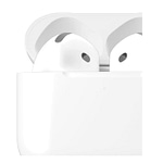 Merlin Craft Customized Apple Airpods 4 Starlight Bold Apple Products "BAE" Charm Bracelet 5