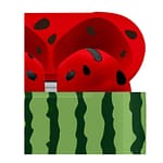 Merlin Craft Customized Apple Airpods 4 Watermelon Apple Products "BAE" Charm Bracelet 5