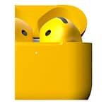 Merlin Craft Customized Apple Airpods 4 Yellow Bold Apple Products "BAE" Charm Bracelet 5