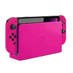 Merlin Craft Customized Nintendo Switch Oled Neon Pink Edition Consoles "BAE" Charm Bracelet 3