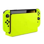 Merlin Craft Customized Nintendo Switch Oled Neon Yellow Edition Consoles "BAE" Charm Bracelet 3