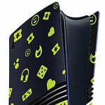 Merlin Craft Customized Painted Playstation 5 Pro 2TB Digital Console The Rocker Consoles "BAE" Charm Bracelet 5