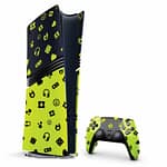 Merlin Craft Customized Painted Playstation 5 Pro 2TB Digital Console The Rocker Consoles "BAE" Charm Bracelet 4