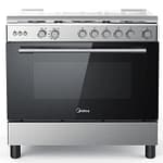 Midea 90x60cm Gas Cooking Range 5 Burners Steel Panel With Oven And Grill – CME9060-C Gas & Stove "BAE" Charm Bracelet 3