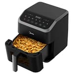 Midea Air Fryer With Digital Touch Control, 7L Fryer "BAE" Charm Bracelet 4