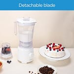 Midea Blender 1.5L Jar 400W, 2 Speed With Pulse White Color, With Miller, BL2516AG Blender & Mixer "BAE" Charm Bracelet 5