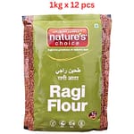 Natures Choice Ragi Flour, 1 Kg Pack Of 12 (UAE Delivery Only) Grocery "BAE" Charm Bracelet 3