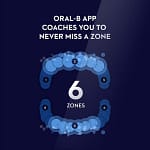Oral-B iO Series 7G Electric Toothbrush with Brush Head, White Alabaster Grocery "BAE" Charm Bracelet 6