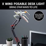 Paladone X Wing Posable Desk Light 67079 PL Gaming & Consoles "BAE" Charm Bracelet 5