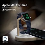 Promate Aluminum Wireless Charger Stand, WAVEPOWER.UK-GD Charging Station "BAE" Charm Bracelet 6