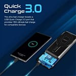 Promate Magnetic Wireless Powermag 10Pro Power Bank, Black – POWERMAG-10PRO.BLACK (UAE Delivery Only) Electronics "BAE" Charm Bracelet 6