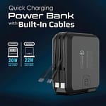 Promate Power Bank, Powerpack- Pd20+15000mAh Quick Charging Power Bank With Ac Charge-In (UAE Delivery Only) Electronics "BAE" Charm Bracelet 5