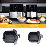 Rapid Air Fryer 3.6Liter Stainless Steel – NC-AF204 Fryer "BAE" Charm Bracelet 6