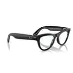 Ray-Ban Meta Skyler Shiny Black Clear Smart Glasses – 4010 Gaming & Consoles "BAE" Charm Bracelet 6