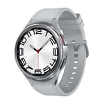 Samsung Galaxy Watch 6 Classic (47mm) Bluetooth, Silver, R960 Electronics "BAE" Charm Bracelet 3