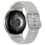 Samsung Galaxy Watch7, Bluetooth, 44mm, Silver, L310 Electronics "BAE" Charm Bracelet 6