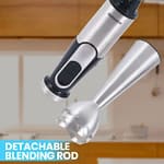 Sonashi 1000W Hand Blender With Stainless Steel Shaft Black-Silver – SHB-192 Blender & Mixer "BAE" Charm Bracelet 5
