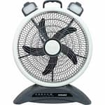 Sonashi 14inch Rechargeable Fan Gray-White Fans & Air Purifier "BAE" Charm Bracelet 4