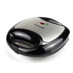 Sonashi 750W 2 Slice Non-Stick Waffle Maker Black-Silver Household "BAE" Charm Bracelet 4
