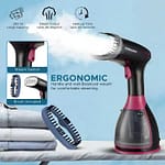 Sonashi Portable Handheld Garment Steamer Black-Pink – SGS-327 Household "BAE" Charm Bracelet 6