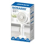 Sonashi Rechargeable Mini Fan White Fans & Air Purifier "BAE" Charm Bracelet 6