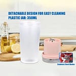 Sonashi Rechargeable Portable Blender Peach – SPB-194 Blender & Mixer "BAE" Charm Bracelet 4