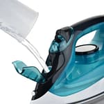 Sonashi Steam Iron With Ceramic Soleplate -1600W Blue-White – SI-5081C Household "BAE" Charm Bracelet 6