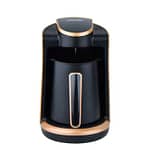 Sonashi Turkish 500W Coffee Machine Black-Gold Coffee Makers "BAE" Charm Bracelet 5