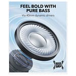 Soundcore H30I Wireless On-Ear Headphones – Black Electronics "BAE" Charm Bracelet 5