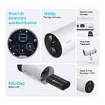 TPLink Smart Wi-Fi Security Camera Tapo C400S2 Electronics "BAE" Charm Bracelet 5