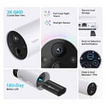 TPLink Smart Wi-Fi Security Camera Tapo C420S2 Electronics "BAE" Charm Bracelet 5