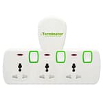 Terminator 3 Way T-Socket Multi Adaptor with Individual Switches & Indicators – TMA 573T Electronics "BAE" Charm Bracelet 4
