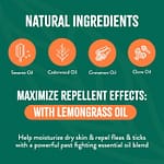 Tropi Clean Natural Flea & Tick Shampoo – Maximum Strength For Dogs – 20 oz Grooming Supplies "BAE" Charm Bracelet 5
