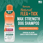 Tropi Clean Natural Flea & Tick Shampoo – Maximum Strength For Dogs – 20 oz Grooming Supplies "BAE" Charm Bracelet 6