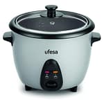 UFESA AR4010 Jasmin Jasmin Rice Cooker, 1L, 400W, Glass Lid, Removable Non-Stick Cooking Tray, Measuring Cup And Spoon Included Electric Cookers "BAE" Charm Bracelet 5