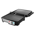 UFESA Contact Grill, 2200W,Non-Stick Plates, 180° Plate Openings, Temperature Regulator, Grease Tray, Cold Touch Handles Household "BAE" Charm Bracelet 6
