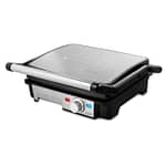 UFESA Contact Grill, 2200W,Non-Stick Plates, 180° Plate Openings, Temperature Regulator, Grease Tray, Cold Touch Handles Household "BAE" Charm Bracelet 4